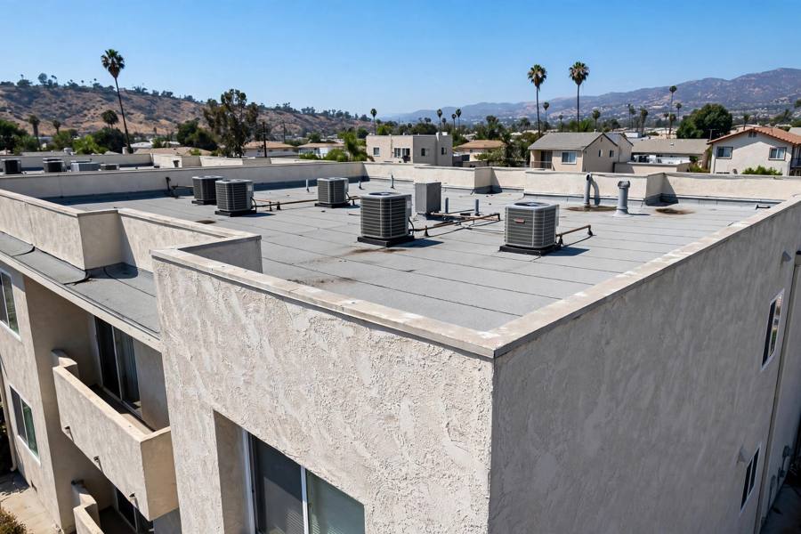 Roofing in Clara Street / I-710 Pocket
